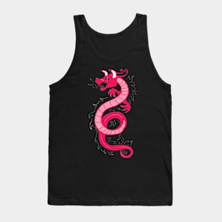 Year Of The Dragon | Sakura Sticker Version Tank Top